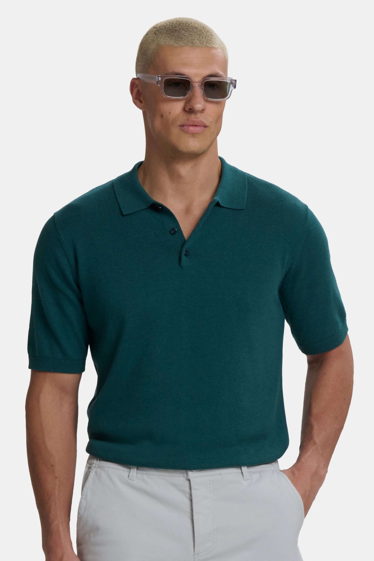 THE SANTONI SHORT SLEEVE POLO