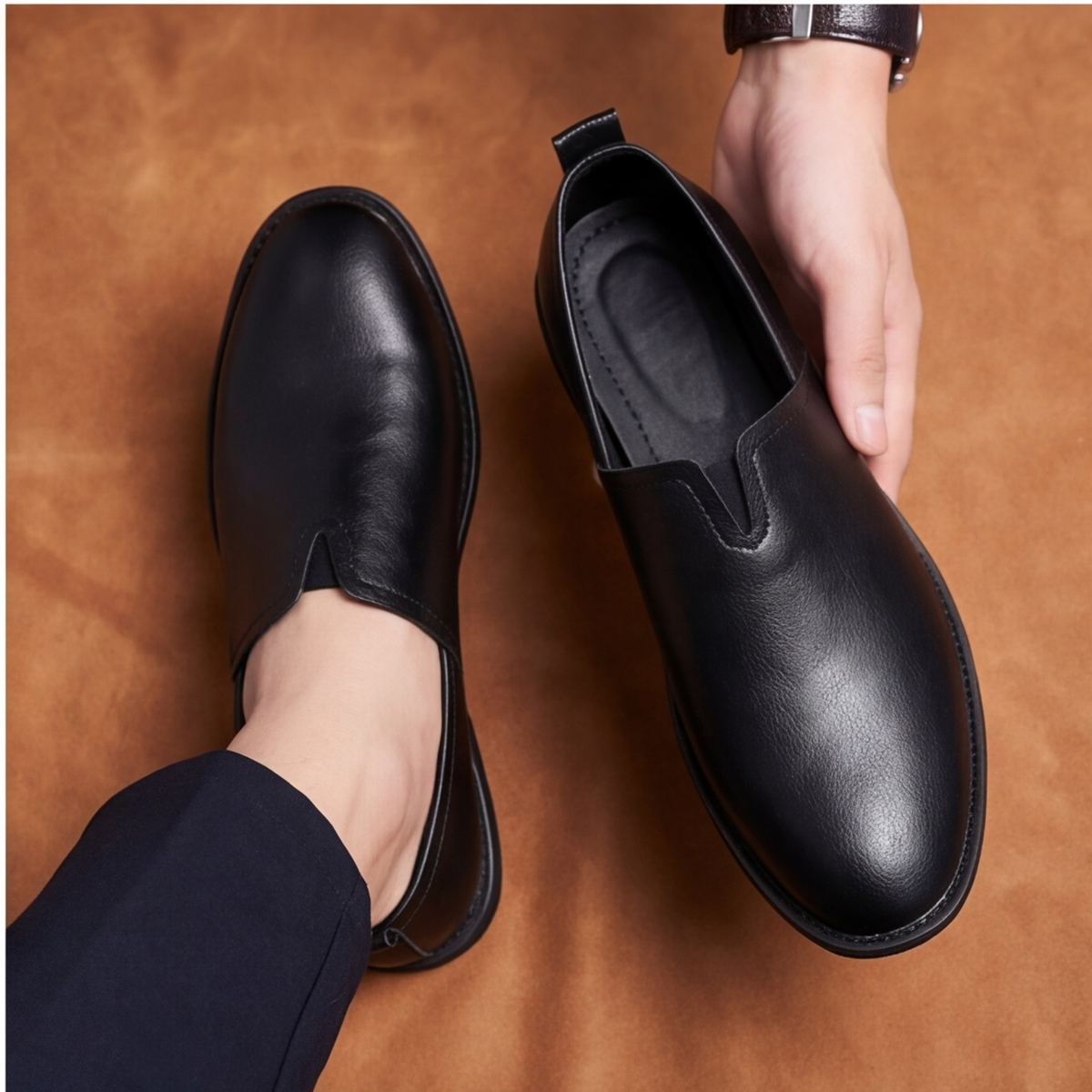 Romano Leather Loafers