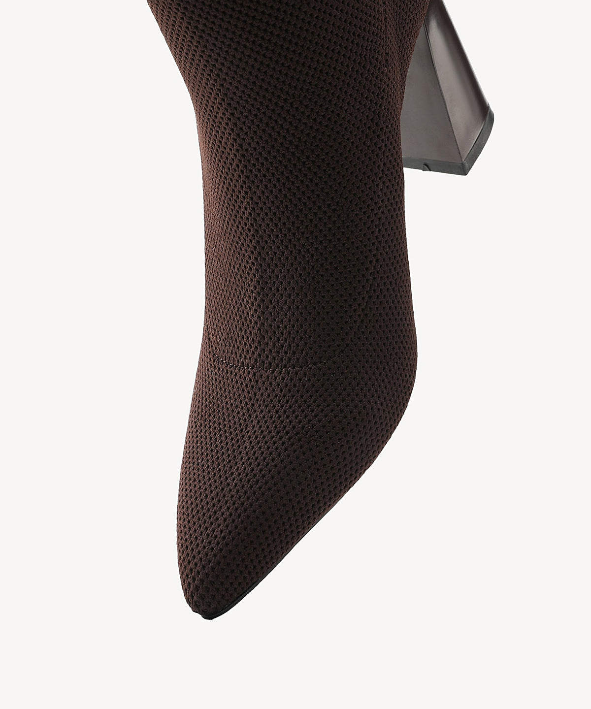 SculptFit Knit Block Heeled Ankle Boot