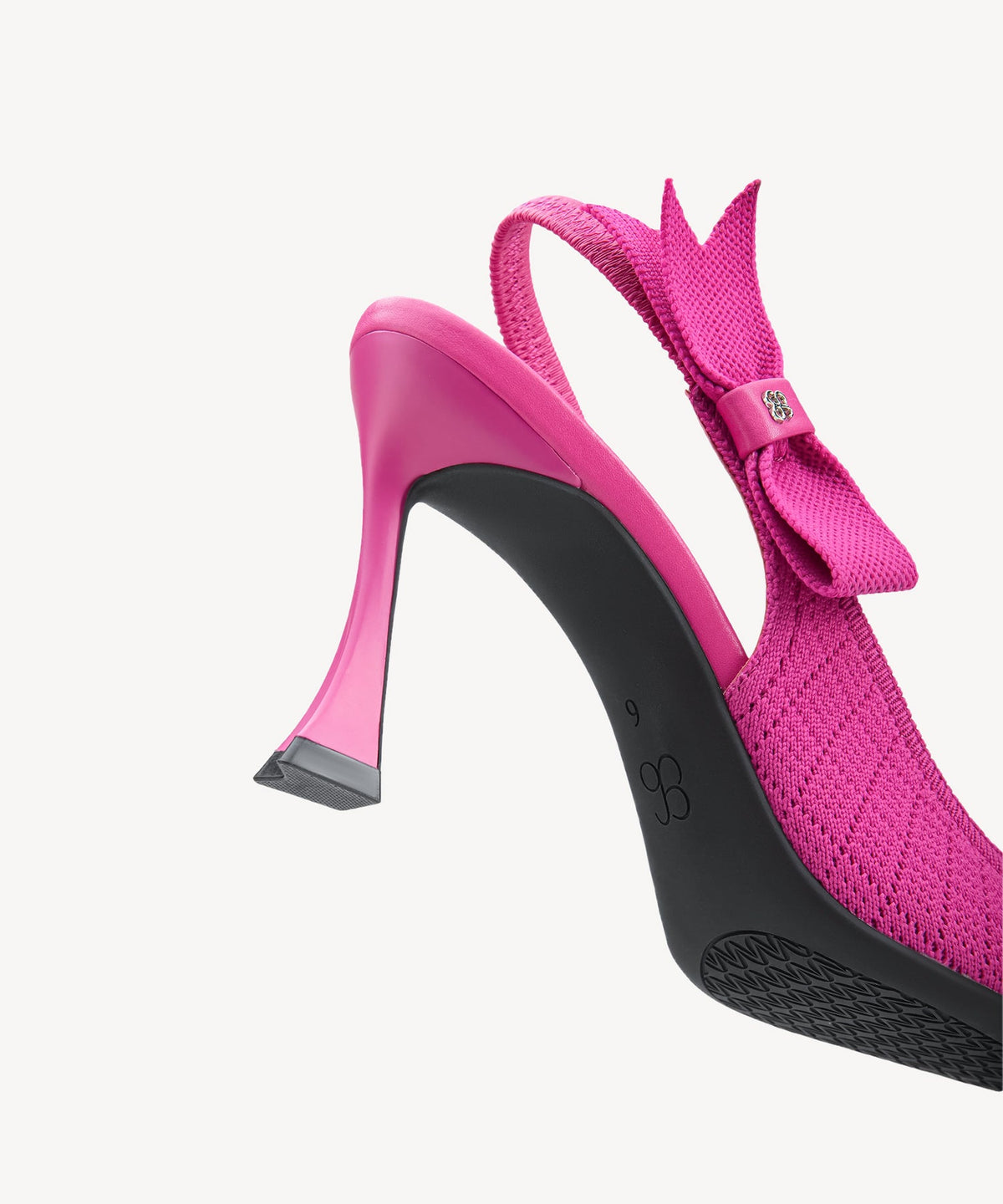 EverLush Bowknot Pointed Toe Heeled Slingback