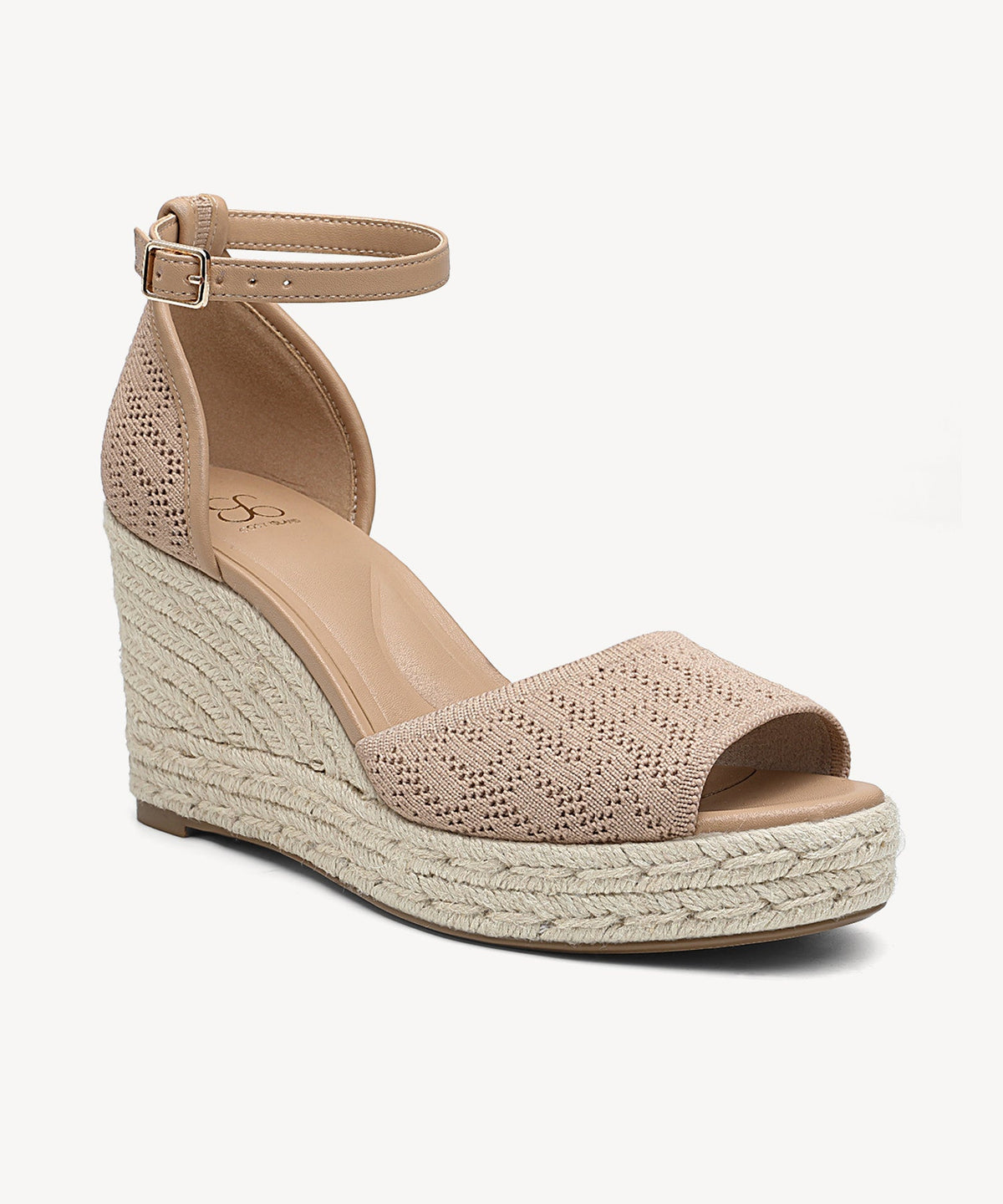 Commute Espadrilles Round Toe Wedge Sandal