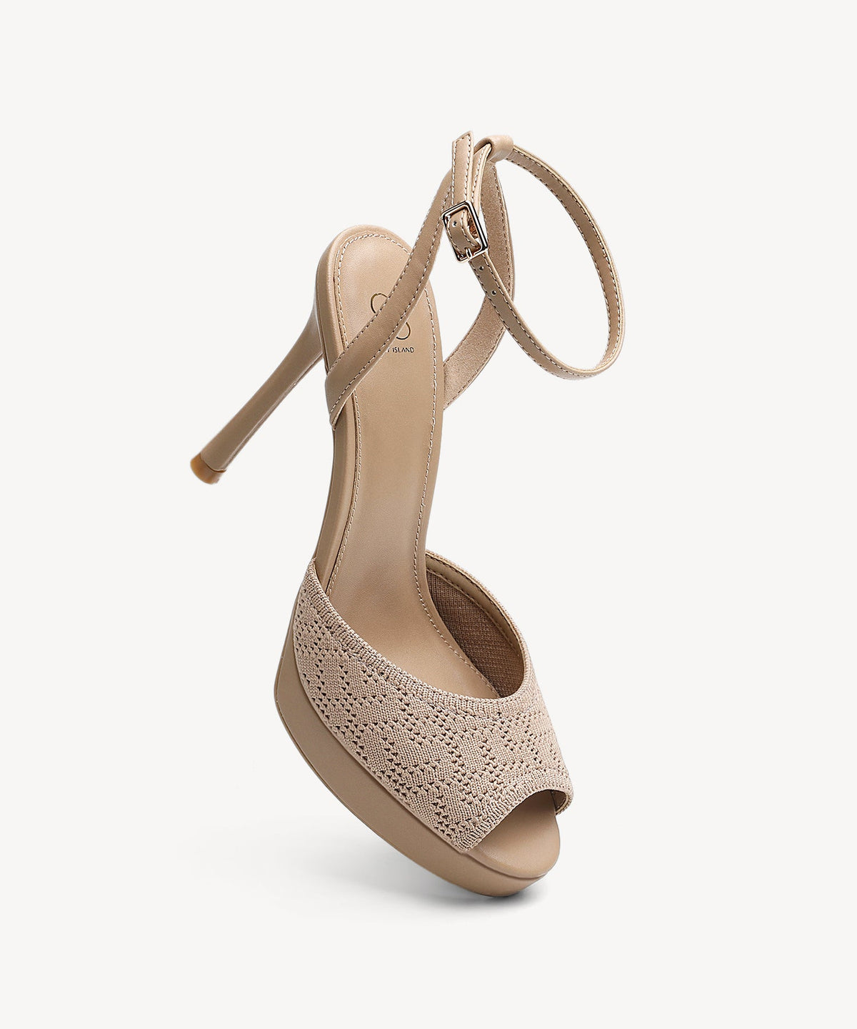 GlamStride Platform Stiletto Sandal