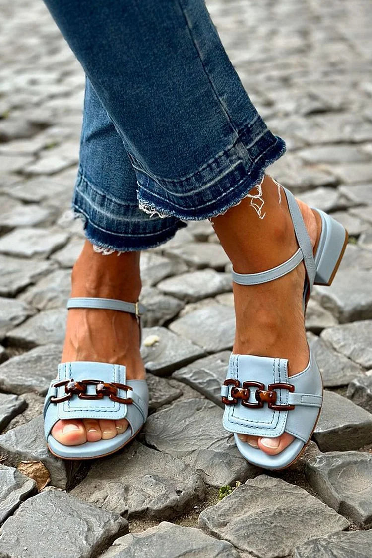 Azzurra™ | Sandalias «Elegancia costera»