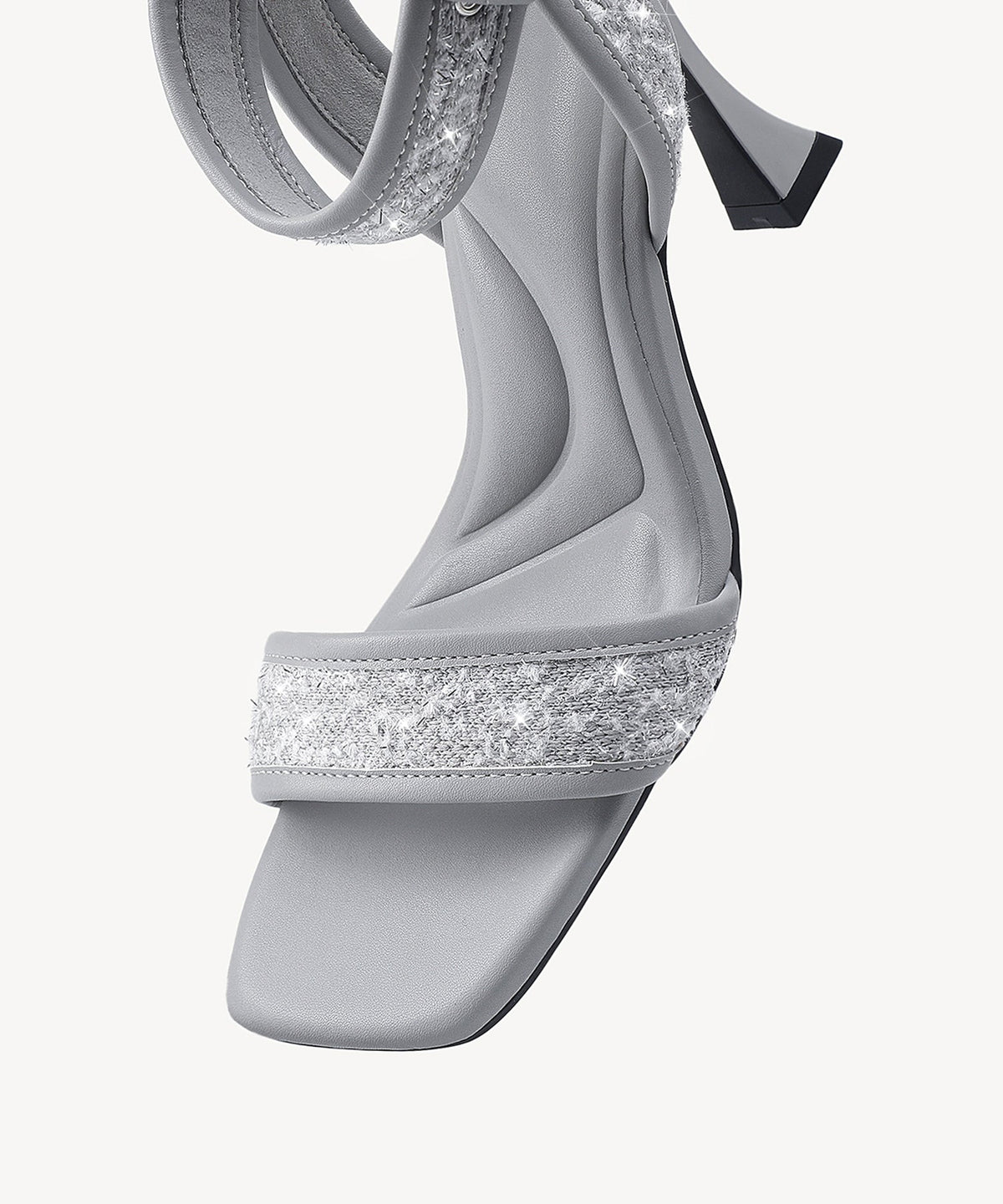 ComfyStrap Ankle Heeled Sandal