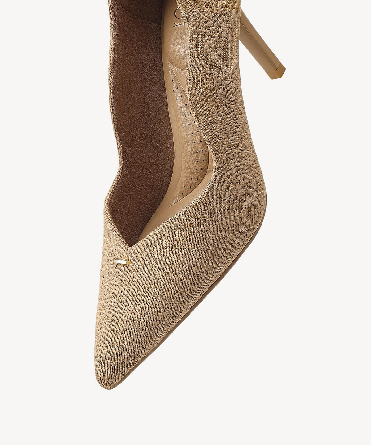 Flora V-Flow Pointed Toe Stiletto Heeled Pump