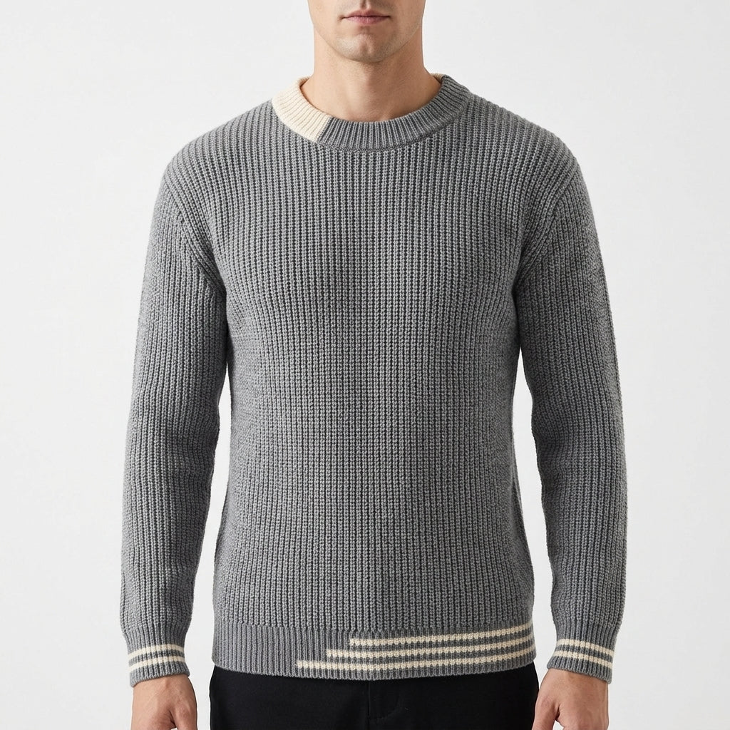 Ascot Knit Sweater