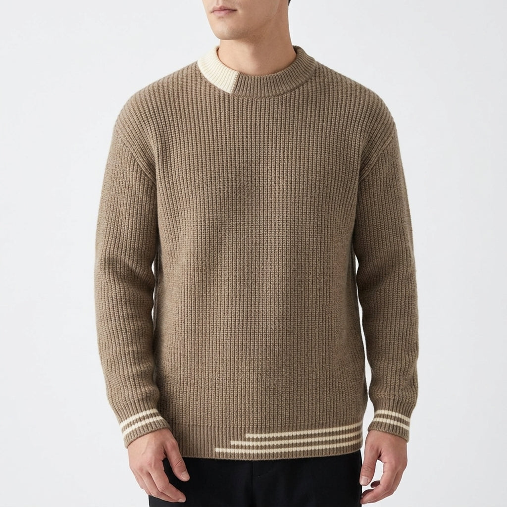 Ascot Knit Sweater