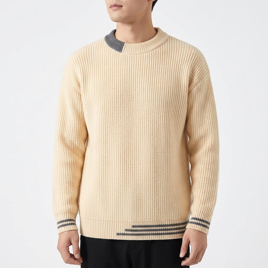 Ascot Knit Sweater