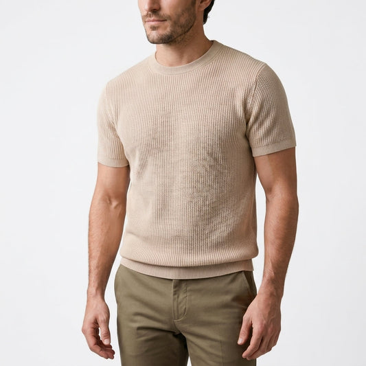 Ribbed Crewneck Shirt