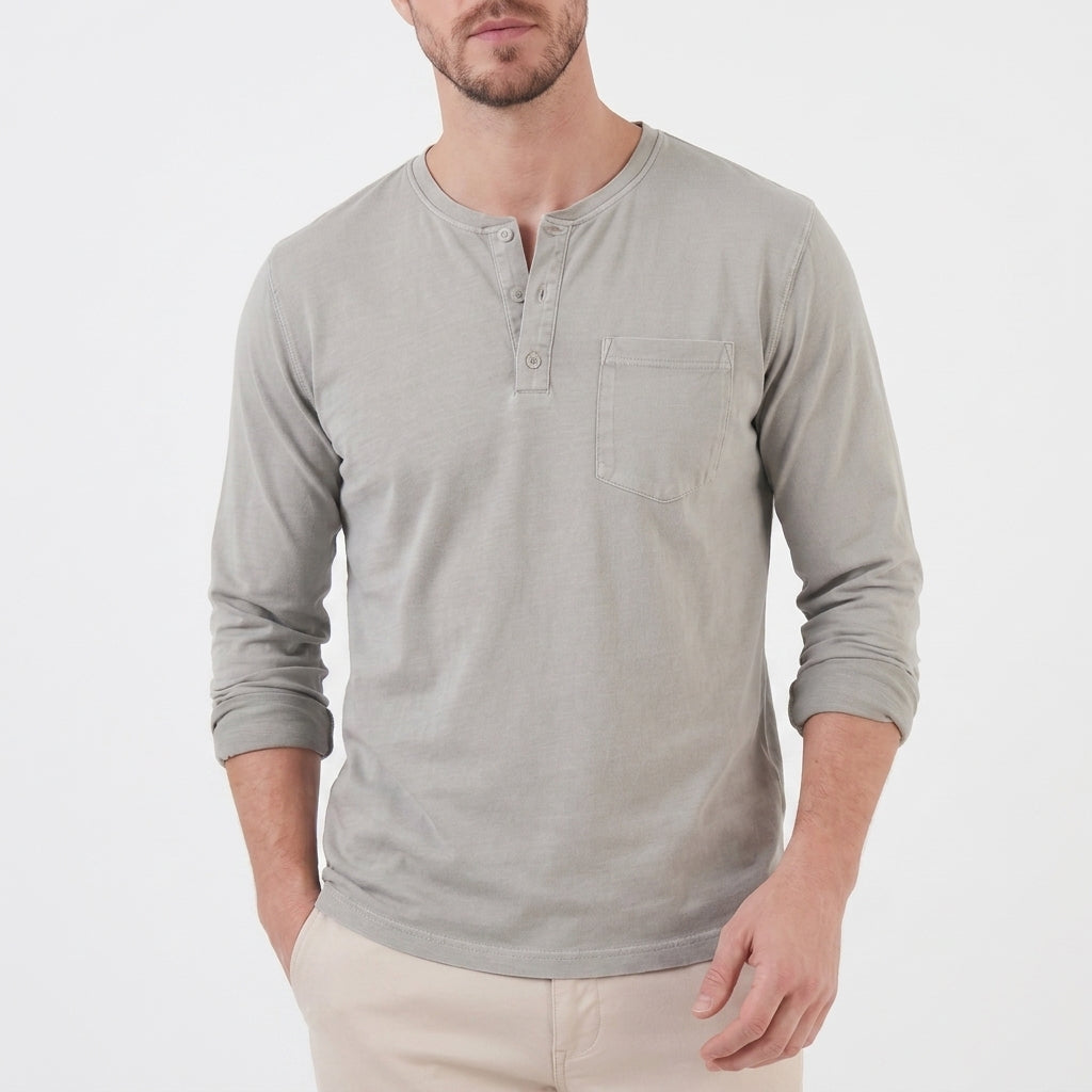 Henley Long Sleeve Shirt