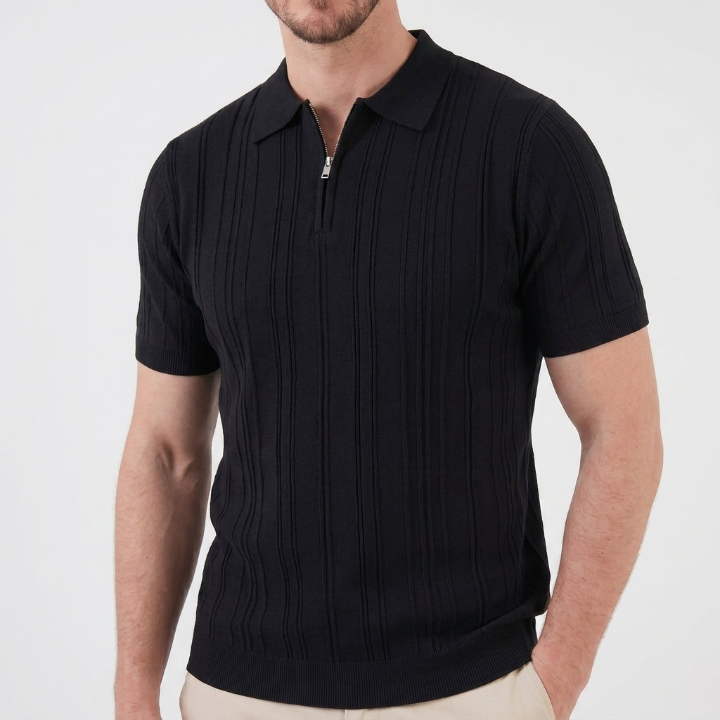 Quarter Zip Polo