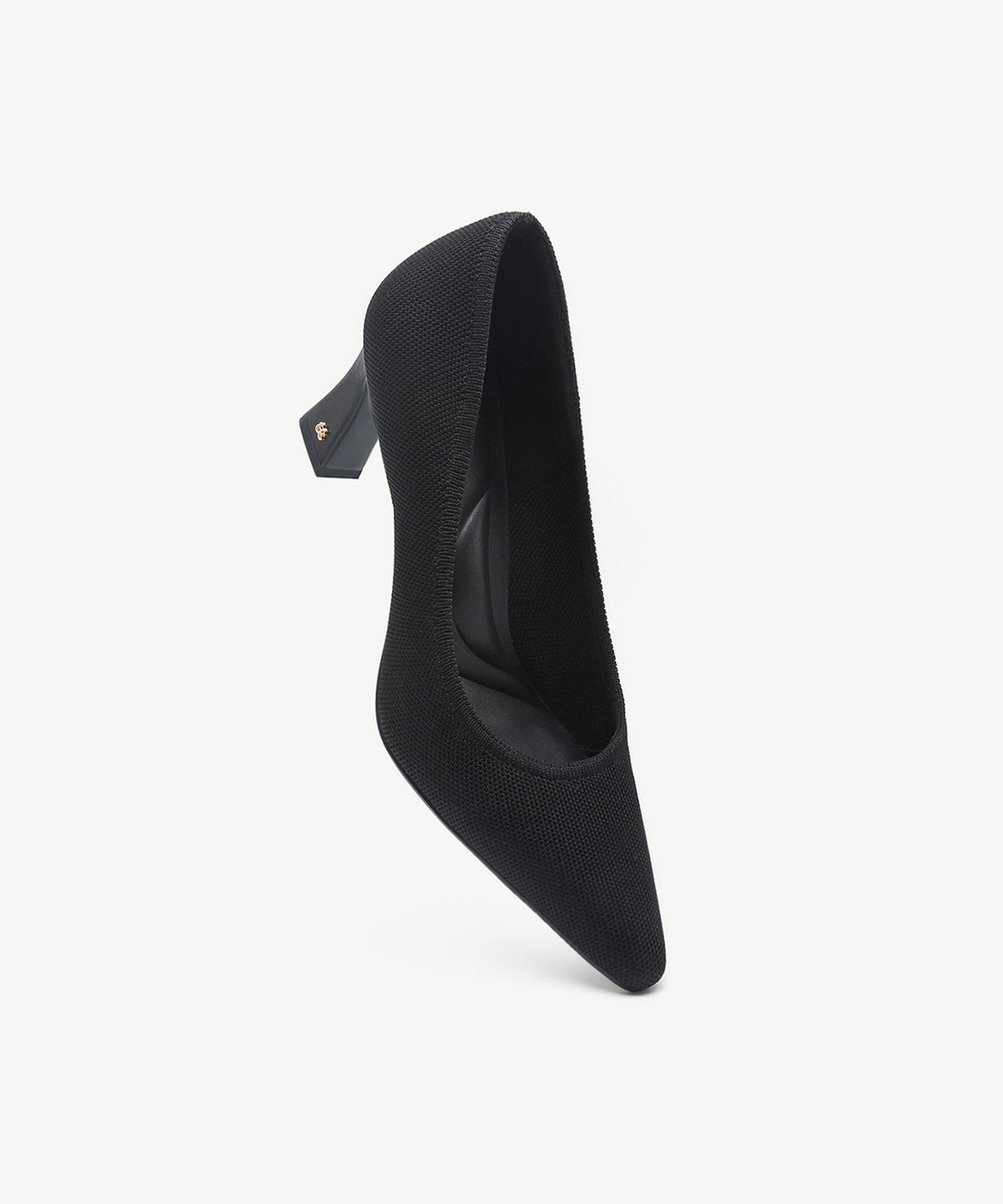 SerenTouch Pointed Toe Heeled Pump