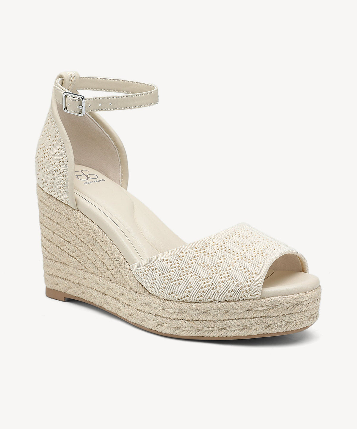 Commute Espadrilles Round Toe Wedge Sandal