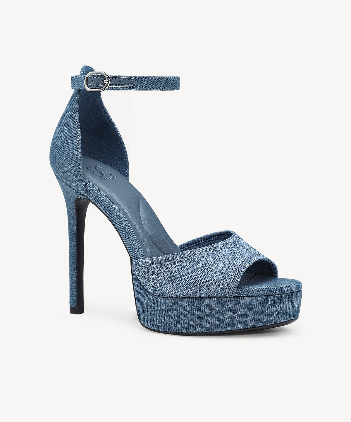 GlimmerRise Strapped Platform Heeled Sandal