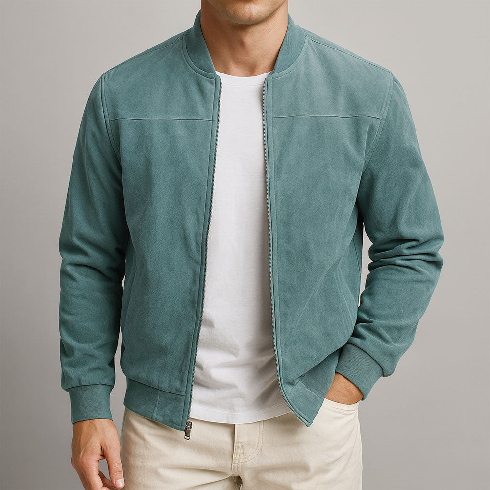Mario | Chaqueta Efecto Ante