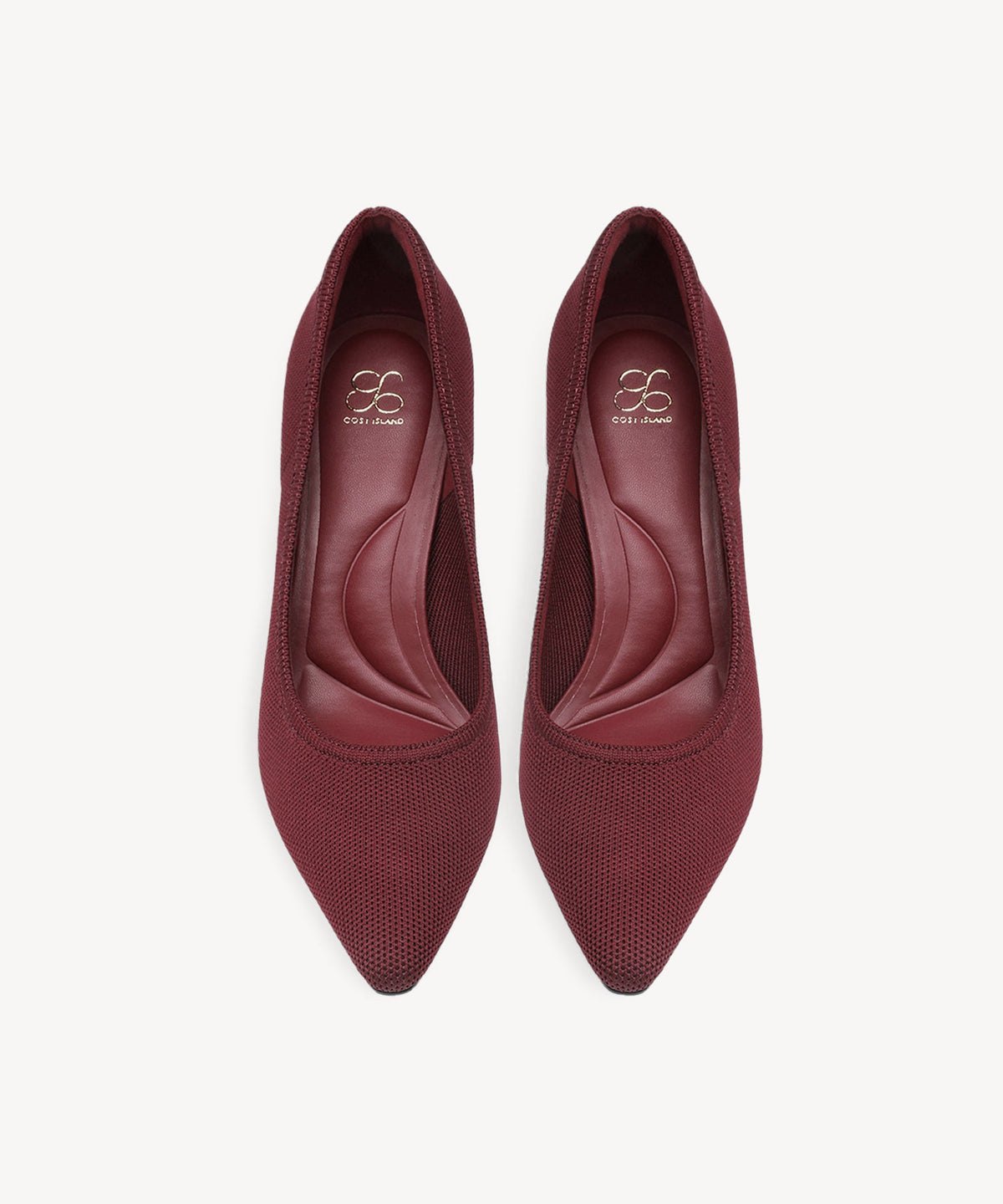 SerenTouch Pointed Toe Heeled Pump