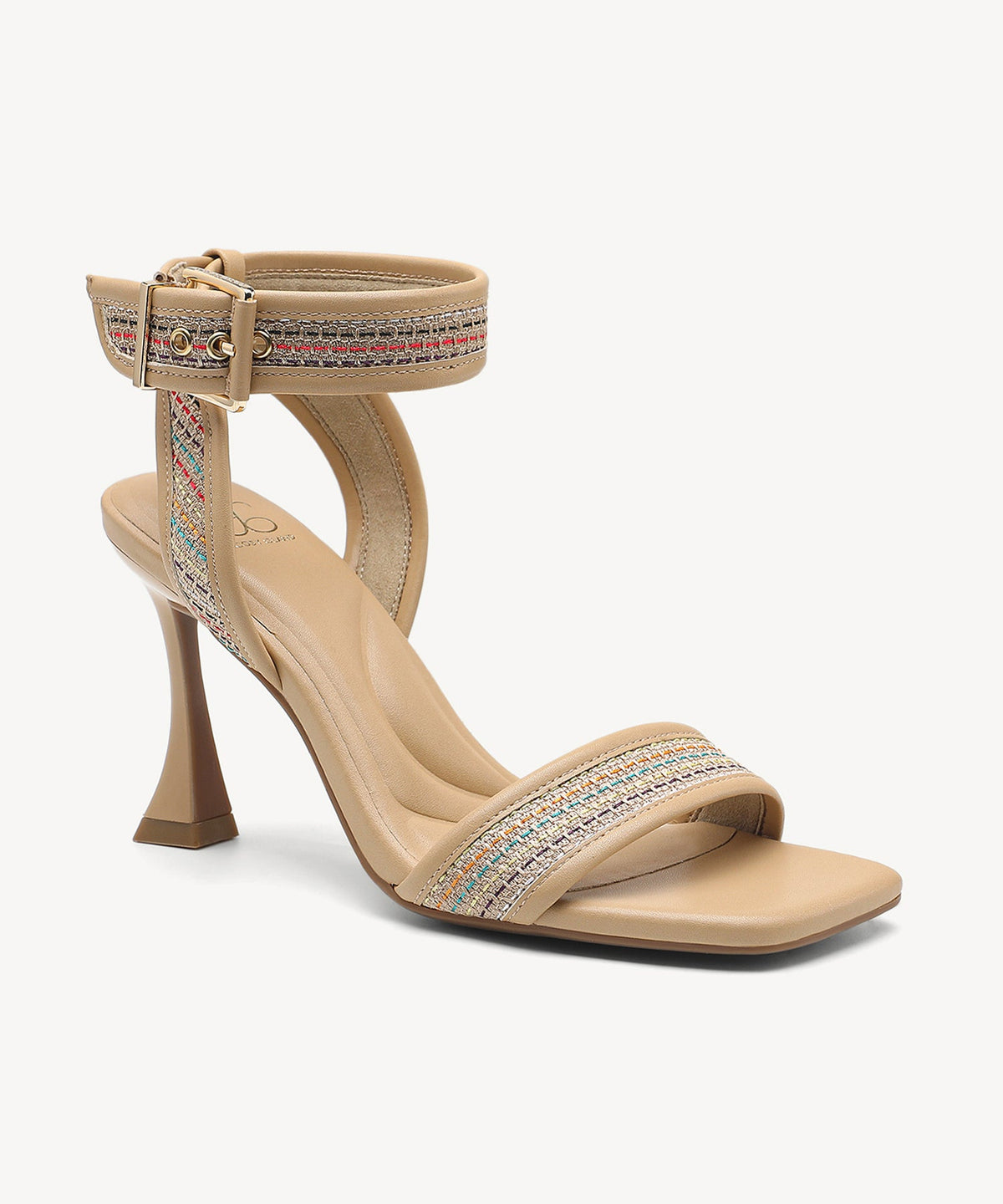 ComfyStrap Ankle Heeled Sandal
