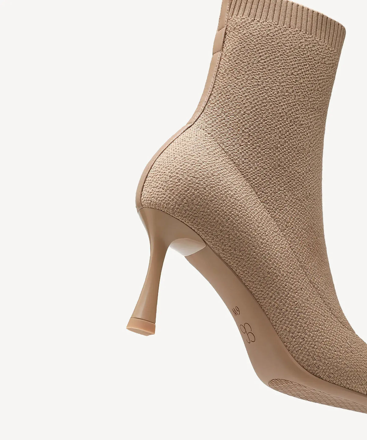 CloudMile Minimalist Pointed Toe Sock Ankle Boot - 2X Wide