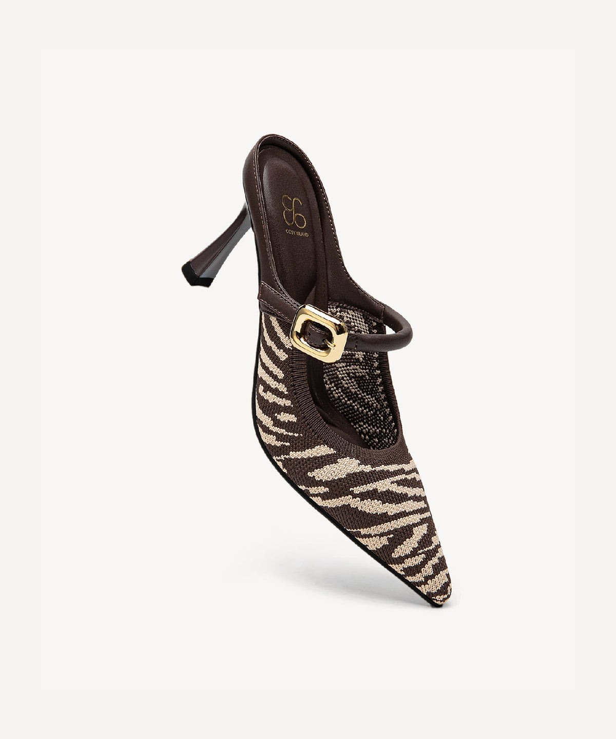 GraceLithe Pointed Toe Heeled Mule