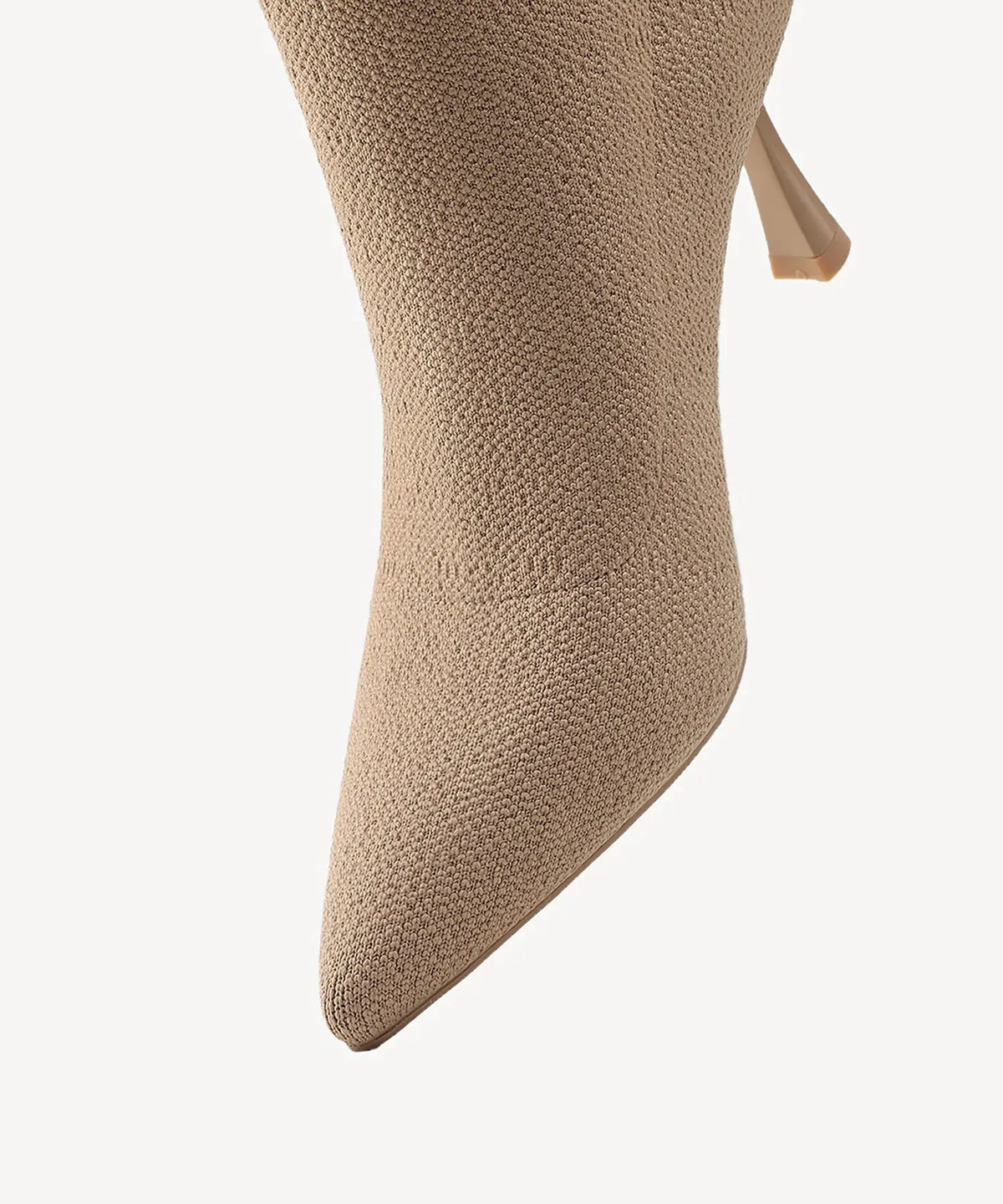 CloudMile Minimalist Pointed Toe Sock Ankle Boot - 2X Wide