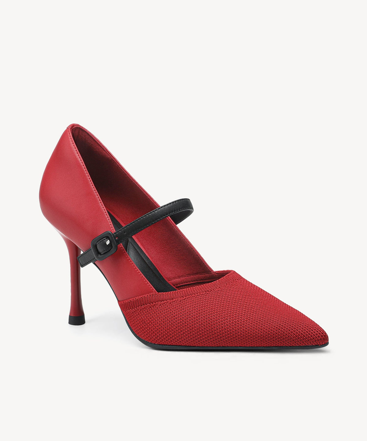 Bicolor Grace Pointed Toe Heeled Pump