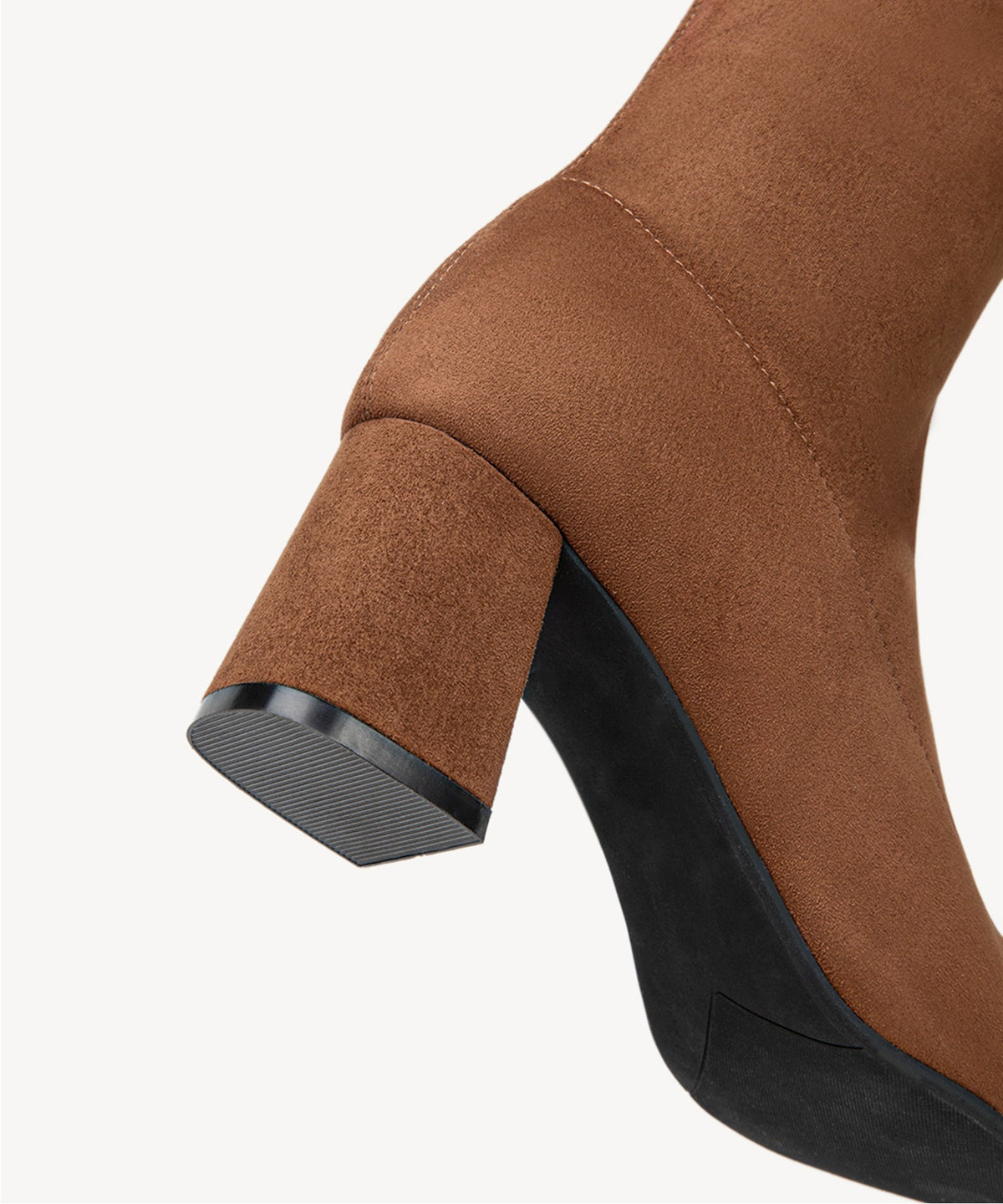 Minimalist Zipper Pointed Toe High Boot