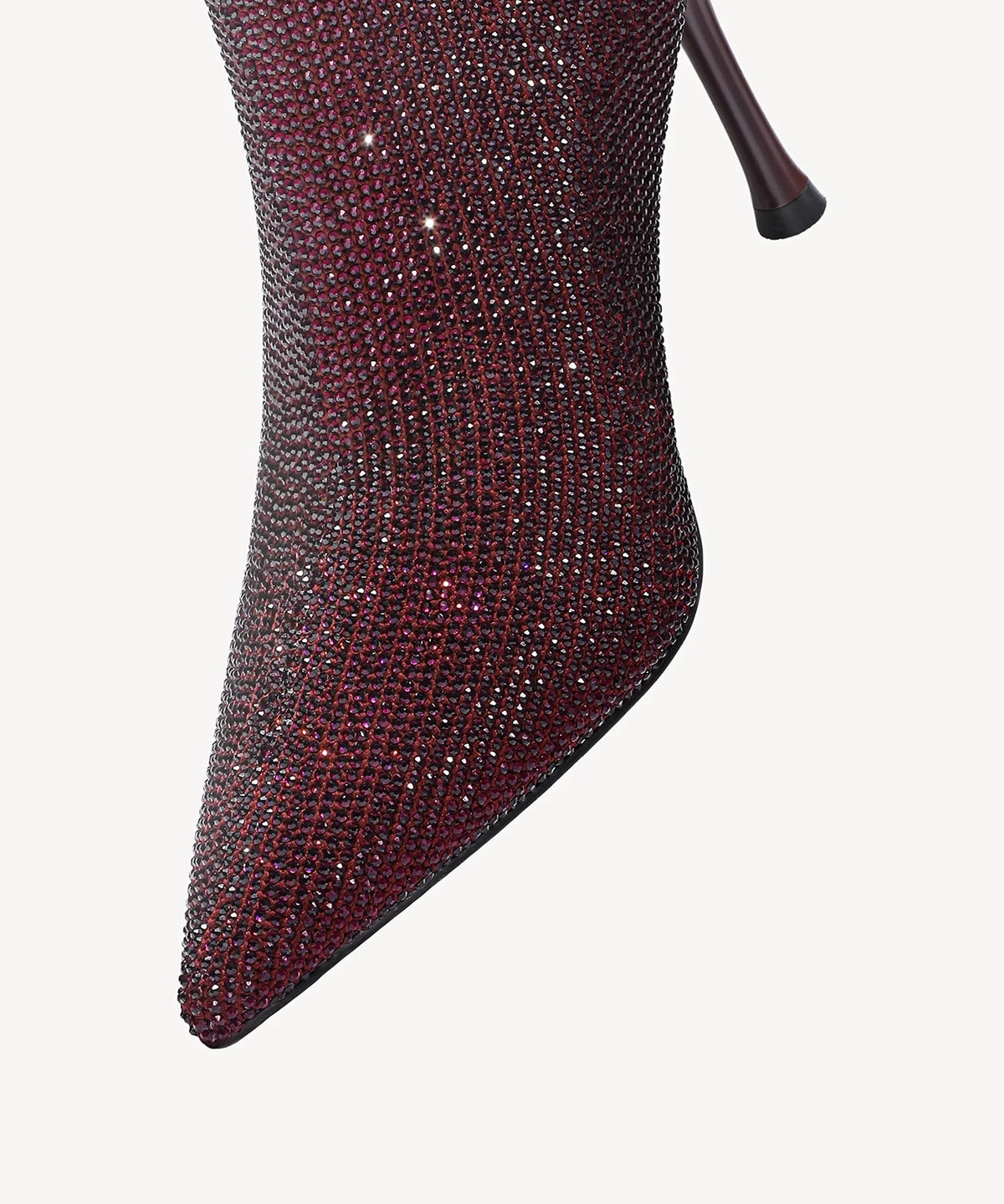 Starlight Pointed Toe Heeled Ankle Boot
