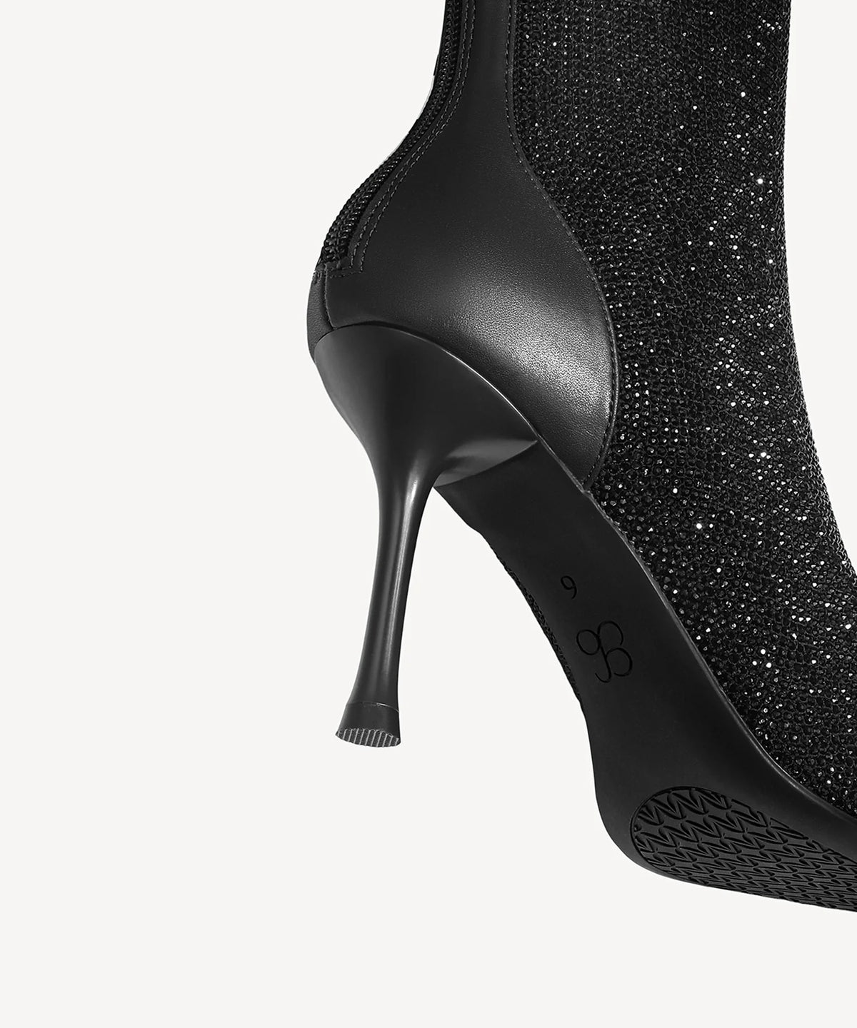 Starlight Pointed Toe Heeled Ankle Boot