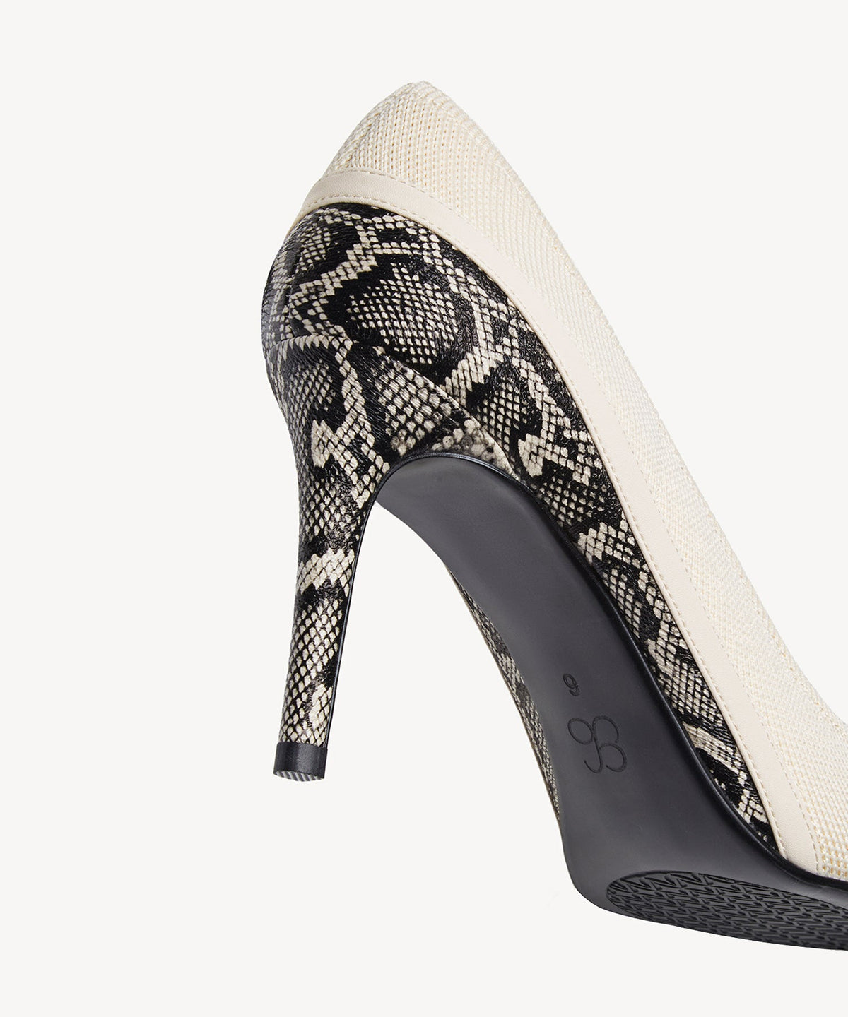 SerpentChic Pointed Toe Heeled Pump