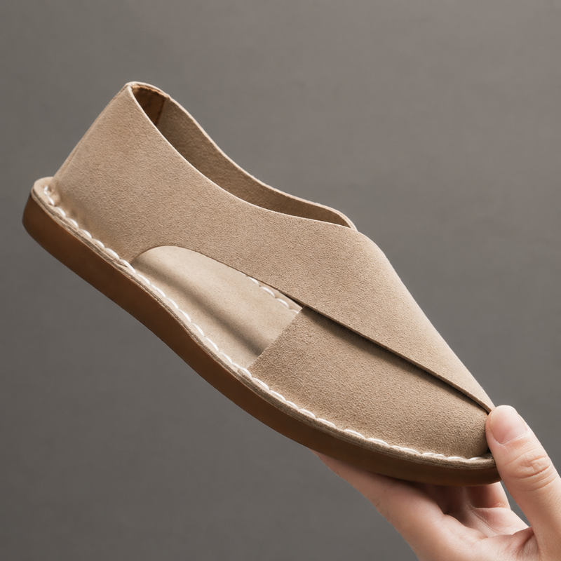 Pelle Italiana Suede Sandals