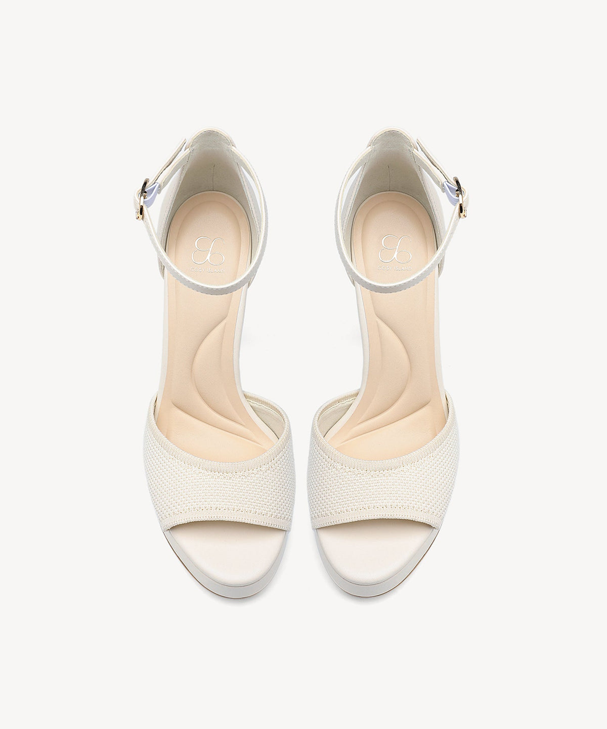 GlimmerRise Strapped Platform Heeled Sandal
