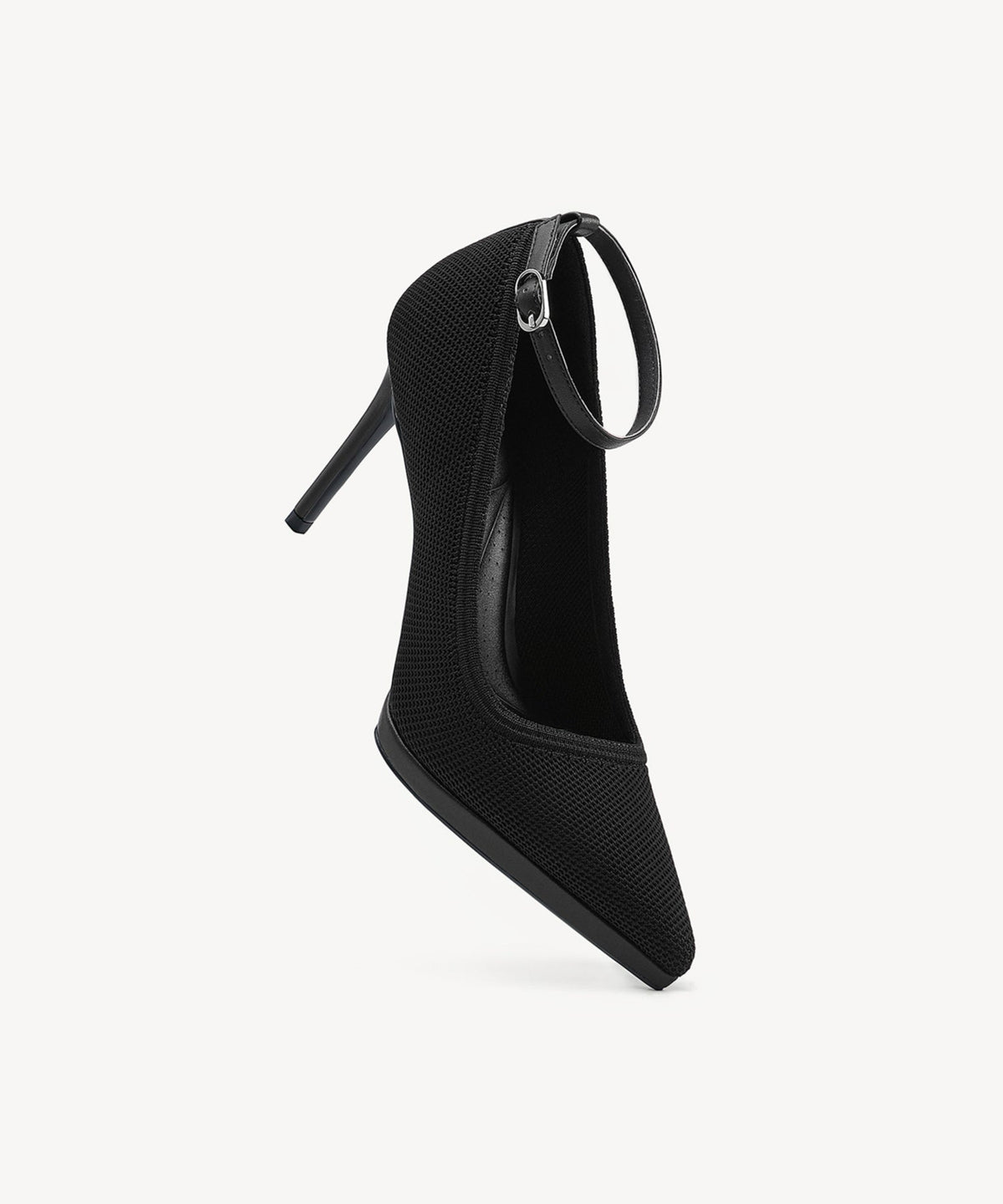 DeltaVista Pointed Toe Heeled Platform Pump