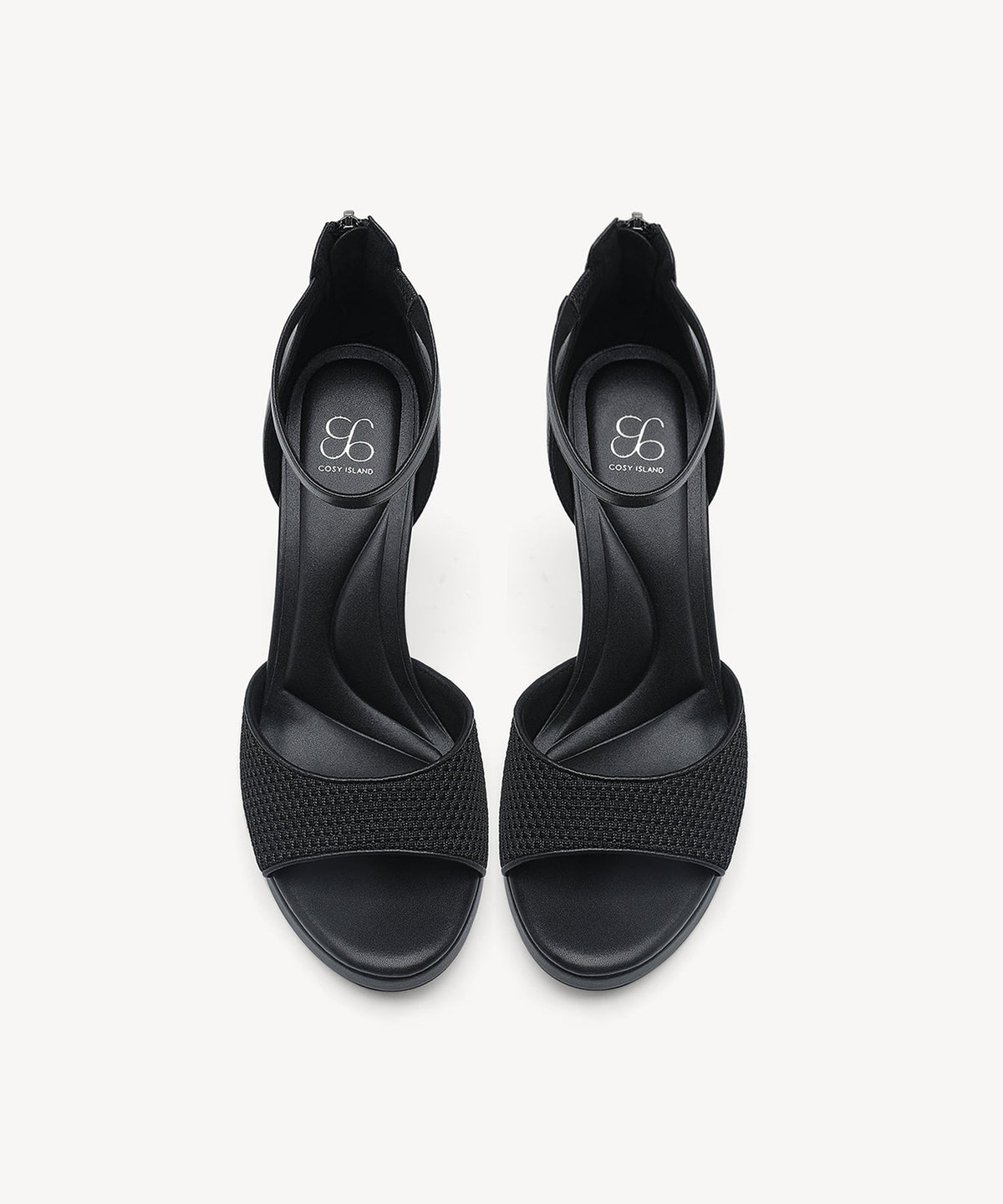 SleekRise Strapped Platform Heeled Sandal
