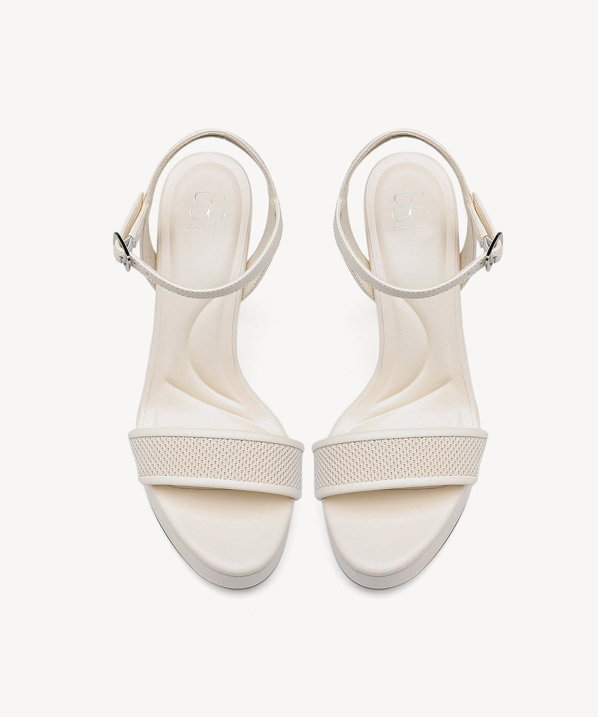 DenimLoft Strapped Platform Heeled Sandal