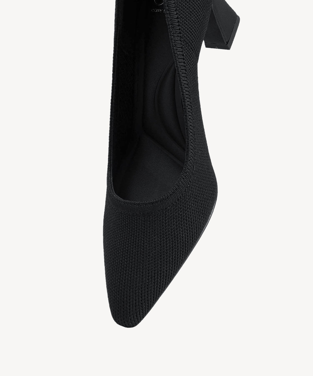 SerenTouch Pointed Toe Heeled Pump