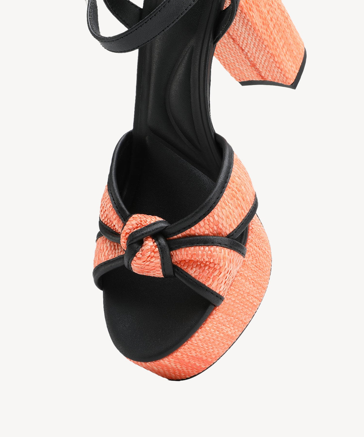 Elegance Raffia Platform Sandal