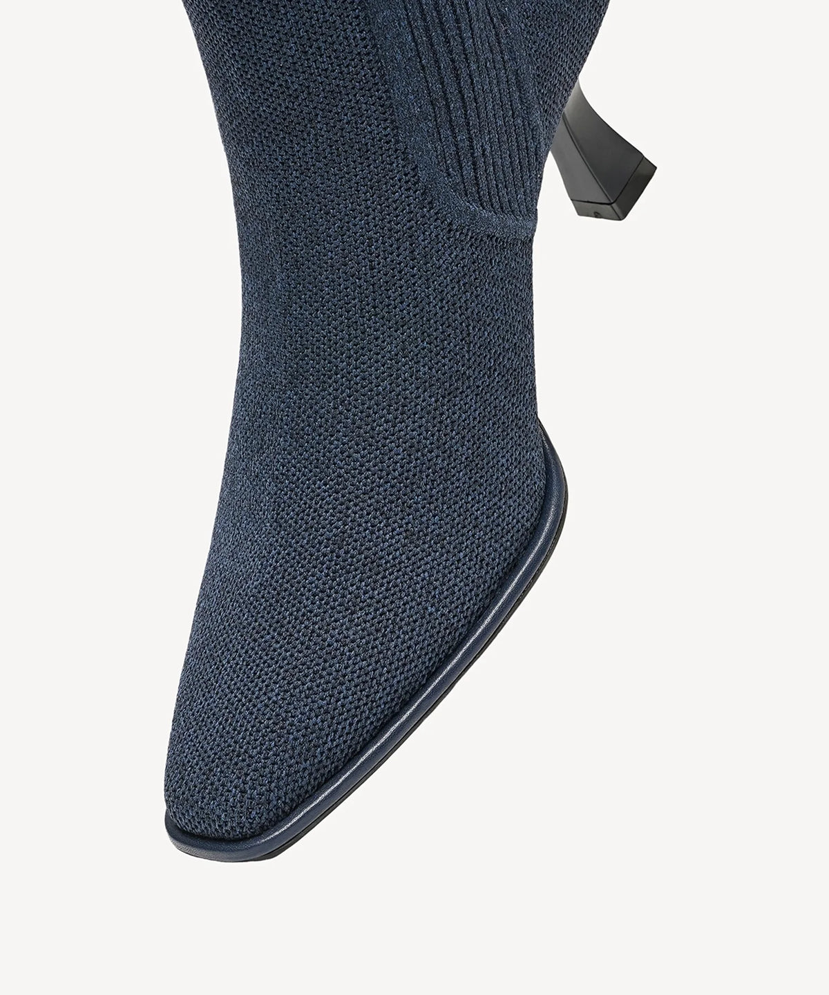 Elegliss Square Toe Sock Ankle Boot
