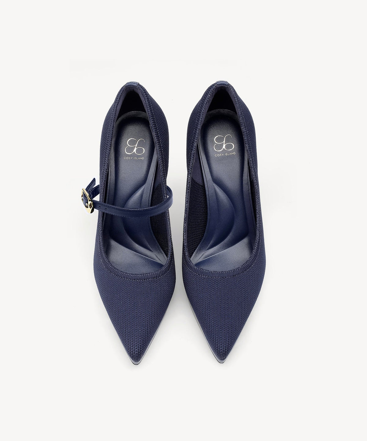 StyleFlex Pointed Toe Heeled Platform Pump