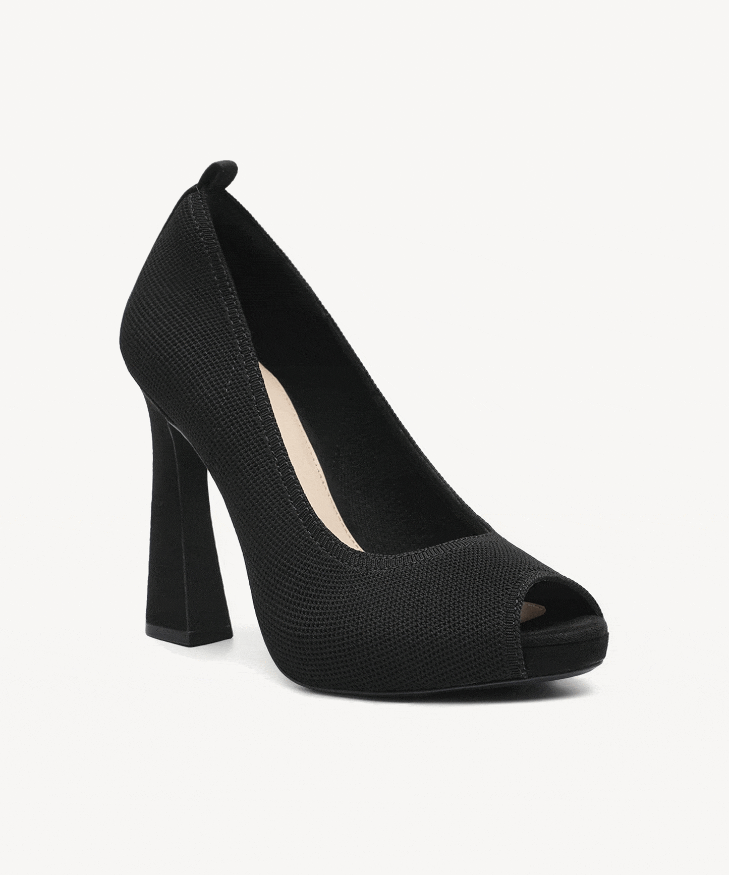 PowerWalk Peep-toe Heeled Pump