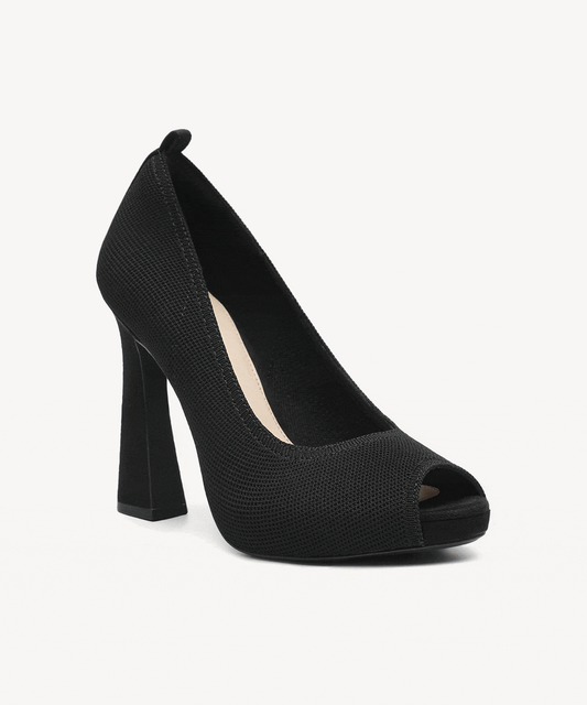 PowerWalk Peep-toe Heeled Pump