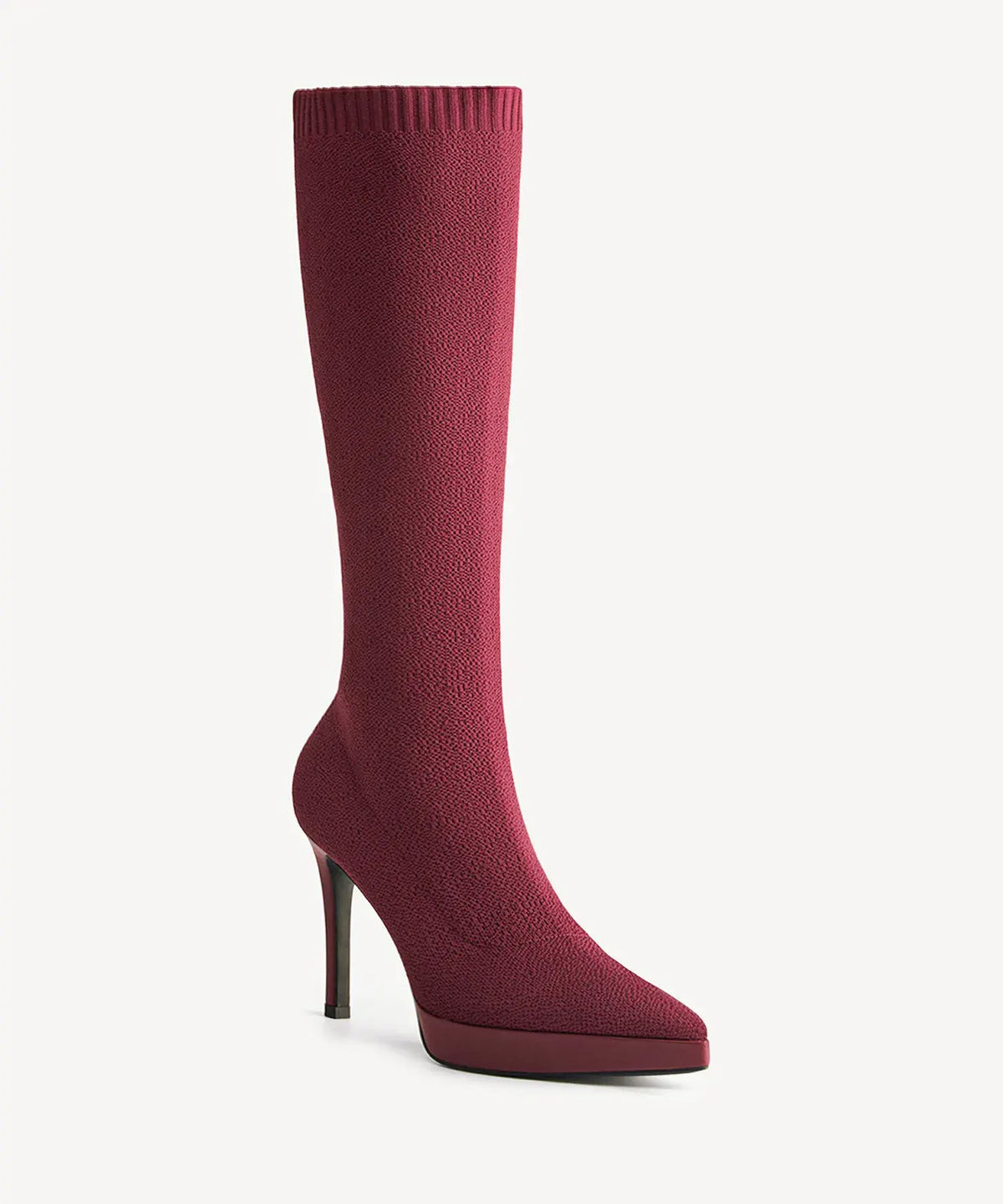 Moodboots Pointed Toe Platform High Boot