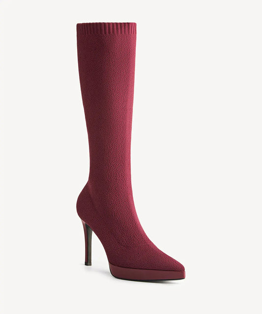 Moodboots Pointed Toe Platform High Boot