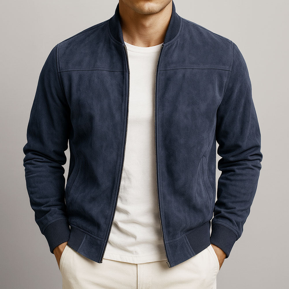 Mario | Chaqueta Efecto Ante