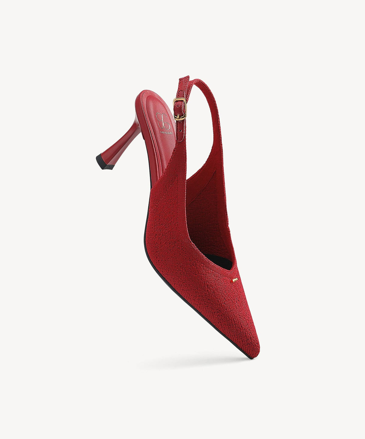 Contour V-Luxe Pointed Toe Heeled Slingback
