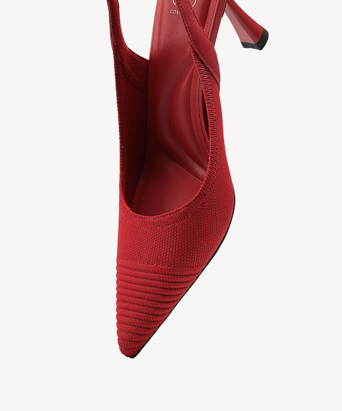 Elegant Ligne Pointed Toe Heeled Slingback