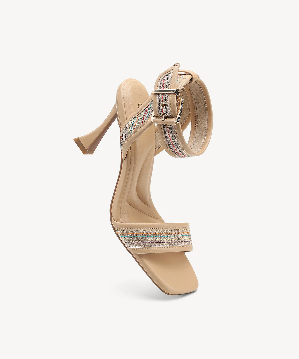 ComfyStrap Ankle Heeled Sandal