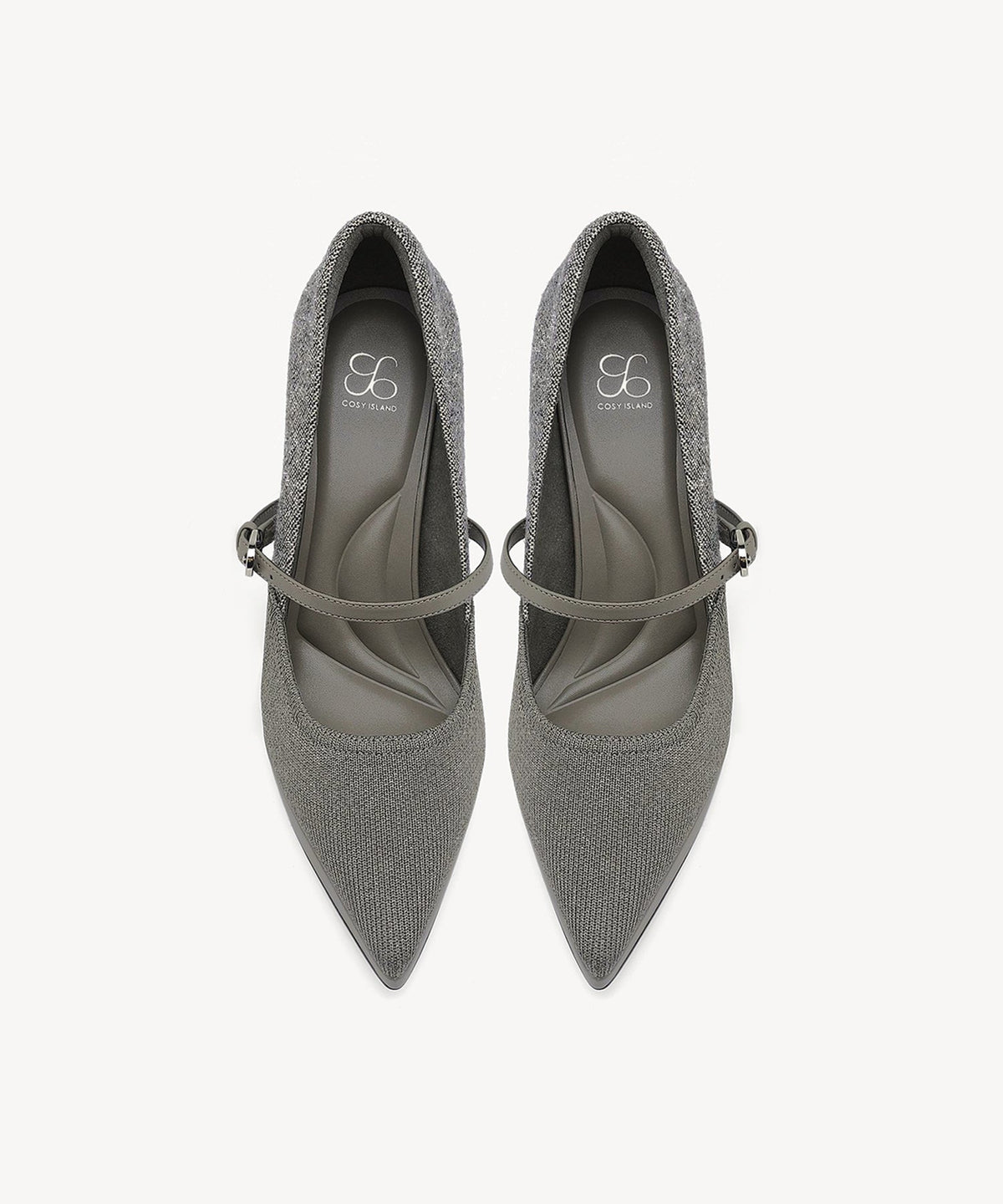 StyleFlex Duet Pointed Toe Heeled Platform Pump