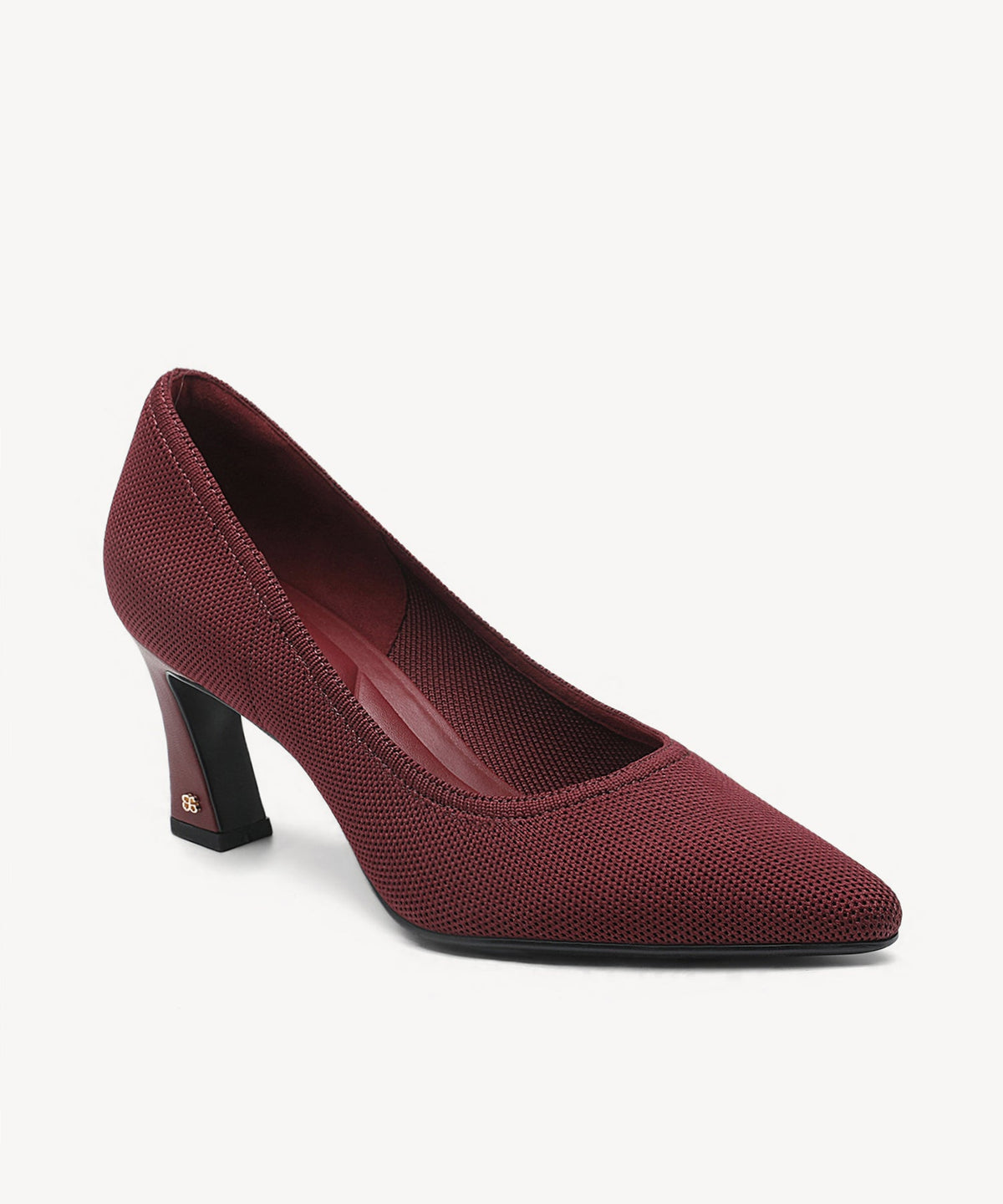 SerenTouch Pointed Toe Heeled Pump