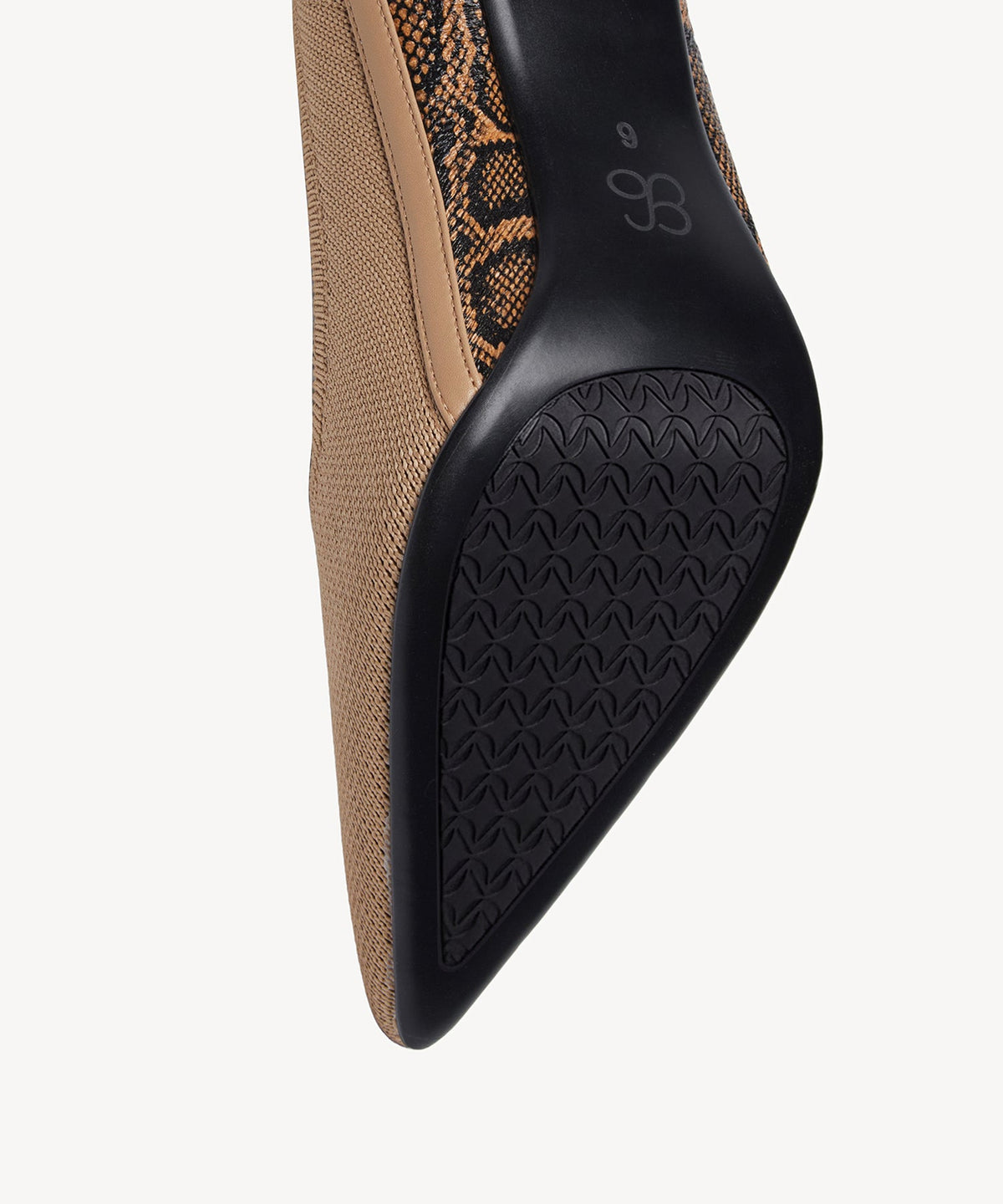 SerpentChic Pointed Toe Heeled Pump