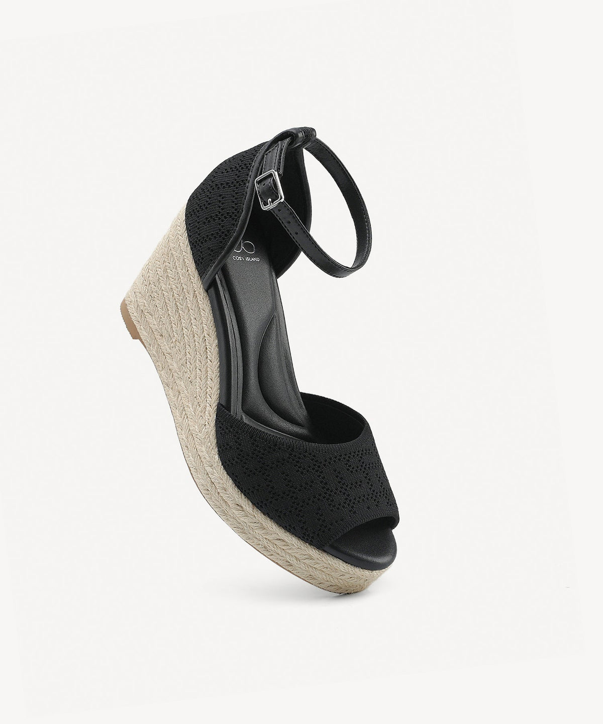 Commute Espadrilles Round Toe Wedge Sandal